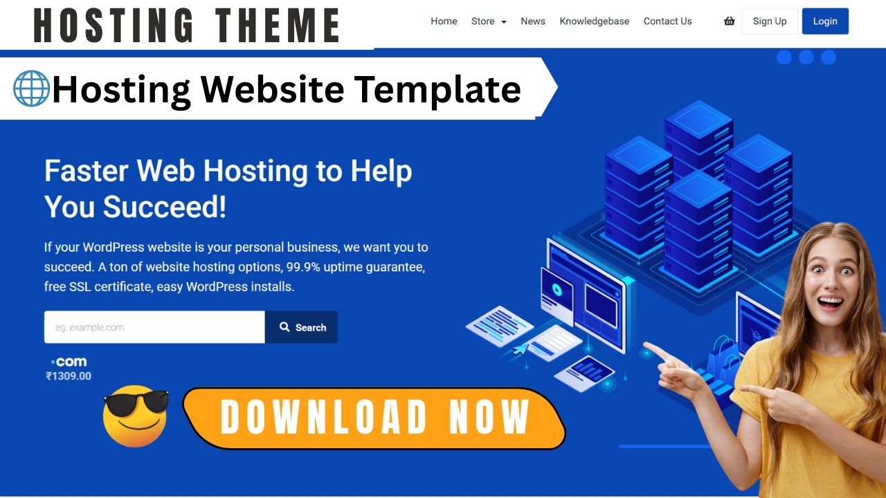 Kohost – Modern Web Hosting WHMCS Template